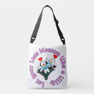 Tote bag Lilly and slogan