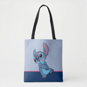 Tote Bag Lilo & Stitch   Stitch Valentine Kisses