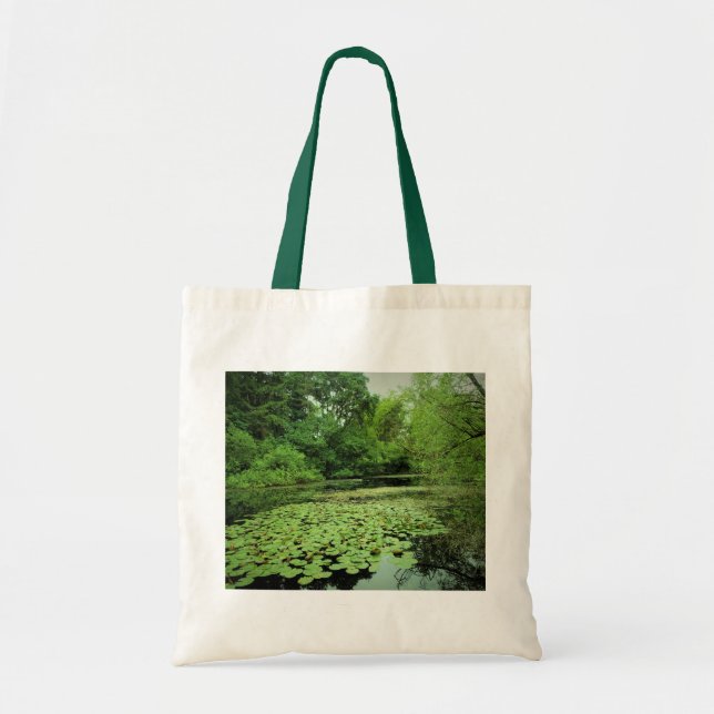 Tote Bag Lily Pads sur le Pond (Devant)