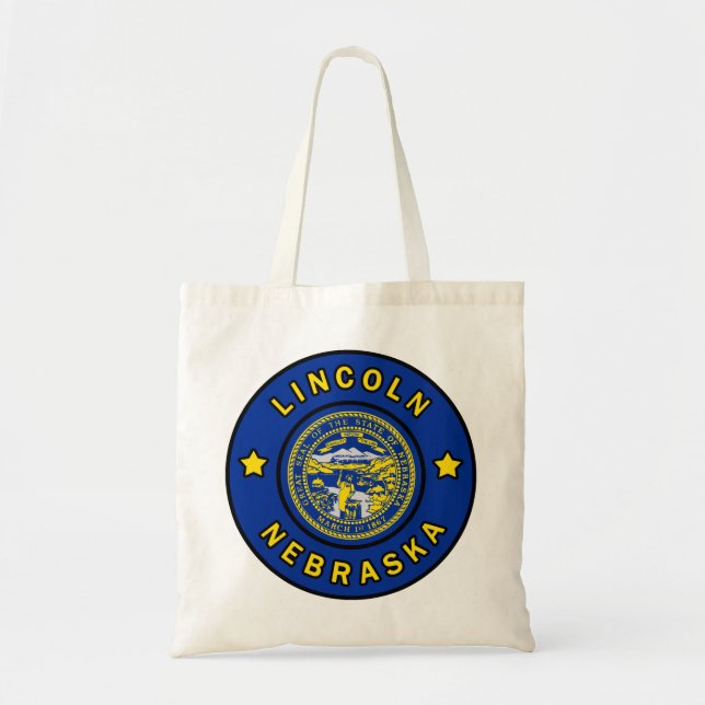 Tote Bag Lincoln Nebraska (Devant)