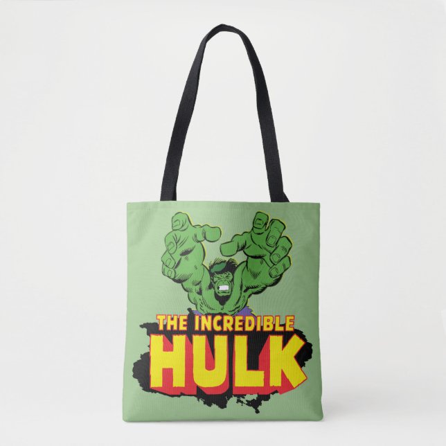 Tote Bag L'incroyable logo Hulk (Devant)