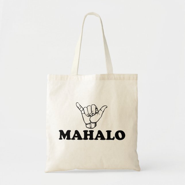 Tote Bag LineA Mahalo Shaka (Devant)