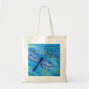 Tote Bag L'inspiration des dragons bleus irlandais