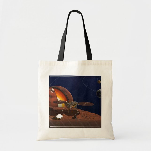 Tote Bag L'interprétation de l'artiste de la Lander de visi (Devant)