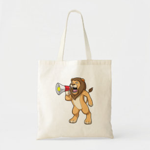 Tote Bag Lion avec microphone