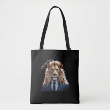 lion en costume