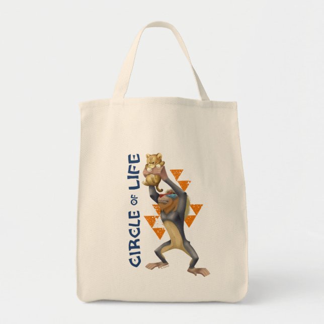 Tote Bag Lion King | Rafiki présente Simba Graphic (Devant)