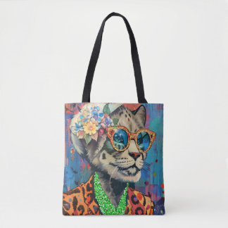 Tote Bag Lionne Iris apfel