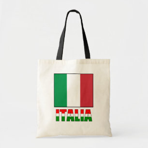 Tote Bag L'Italie avec le drapeau de l'Italie