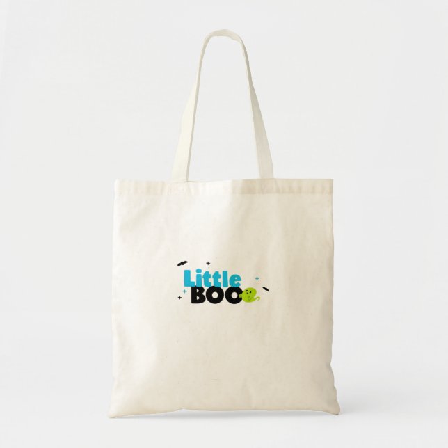 Tote Bag Little Boo Funny Retro (Devant)