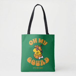 Tote Bag Little Miss Busy Oh My Gourd Halloween