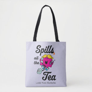 Tote Bag Little Miss Chatterbox Déverse Tout Le Thé