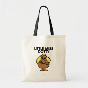 Tote Bag Little Miss Dotty   Lettres noires