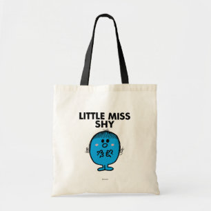 Tote Bag Little Miss Shy   Lettres noires