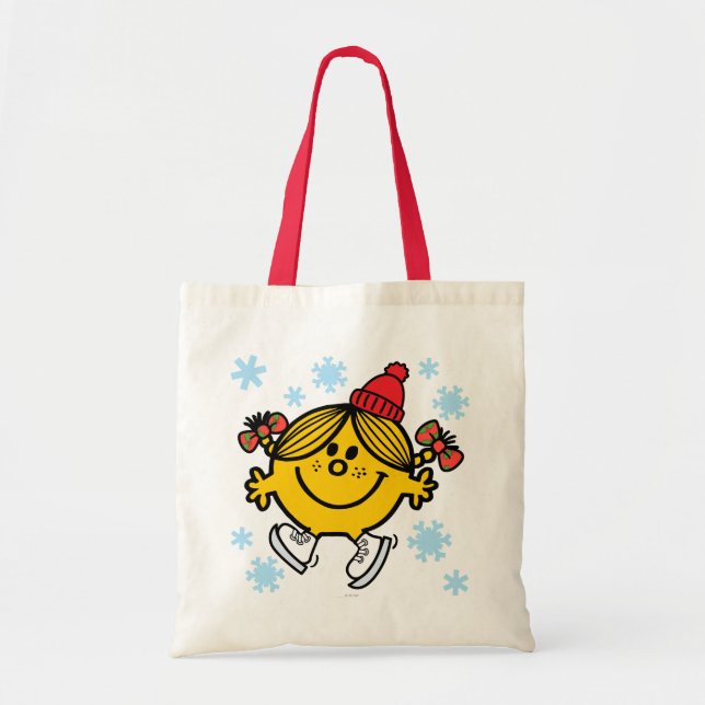 Tote Bag Little Miss Sunshine Patinage sur glace (Devant)