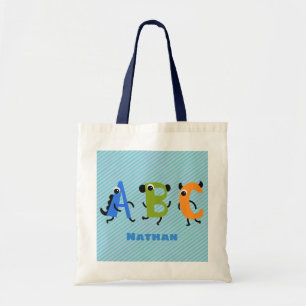 Tote Bag Little Monster Alphabet ABC