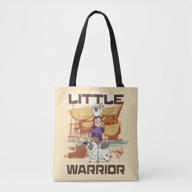 Tote Bag Little Noi & Ongi - Little Warrior (Devant)
