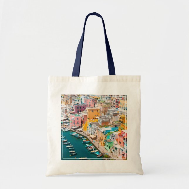 Tote Bag Littoral | Naples Italie (Devant)