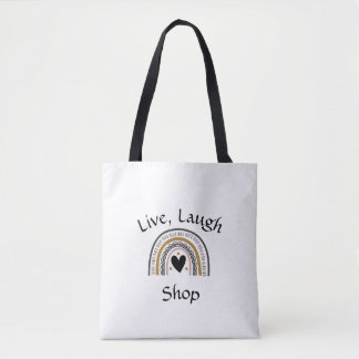 Tote Bag Live, Laugh Shop Fourre-tout