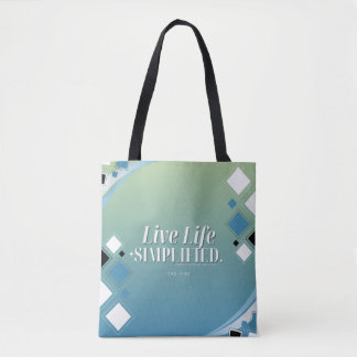 Tote Bag Live Life Simplifié Fourre-tout