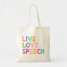Live Love Speech Fourre-tout