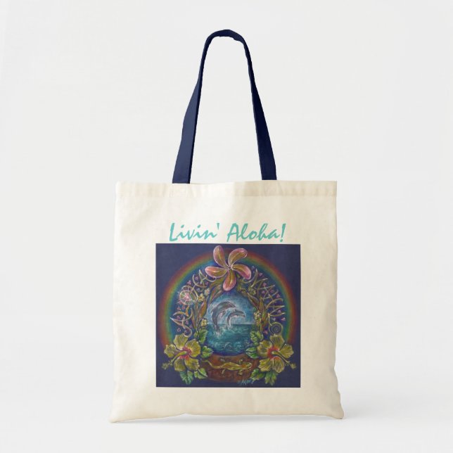 Tote Bag Livin Aloha Fourre-tout (Devant)