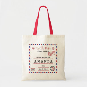 Tote Bag Livraison spéciale père Noël pour enfants