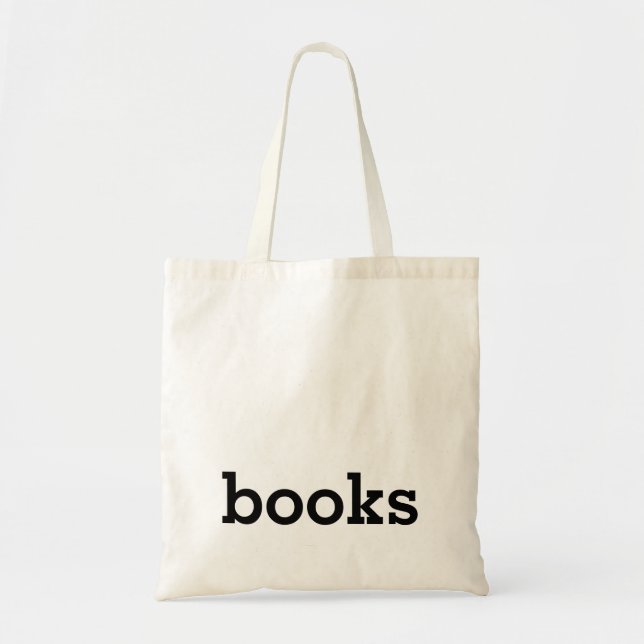 Tote Bag Livre moderne d'amusement de livres (Devant)