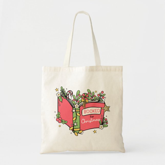 Tote Bag Livres de Noël (Devant)