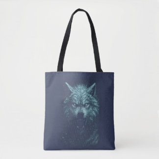 Tote Bag Lobo de nieve
