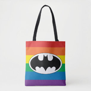 Tote Bag Logo Arc-en-ciel Batman