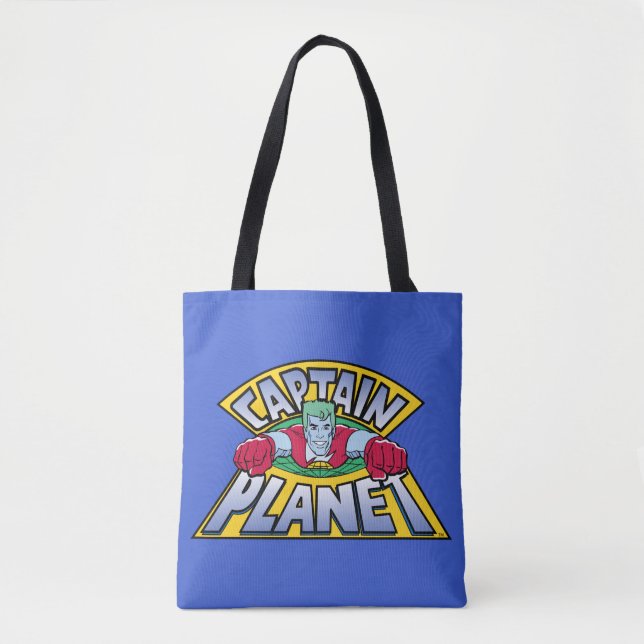 Tote Bag Logo Captain Planet (Devant)