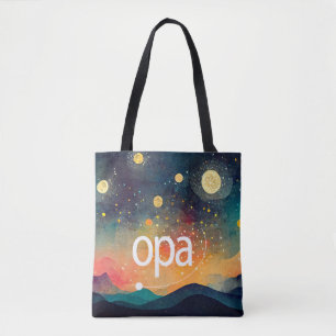 Tote Bag Logo coloré OPA Fourre-tout