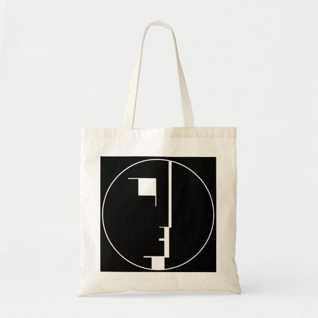 Tote Bag Logo de Bauhaus d'Oskar Schlemmer (Devant)