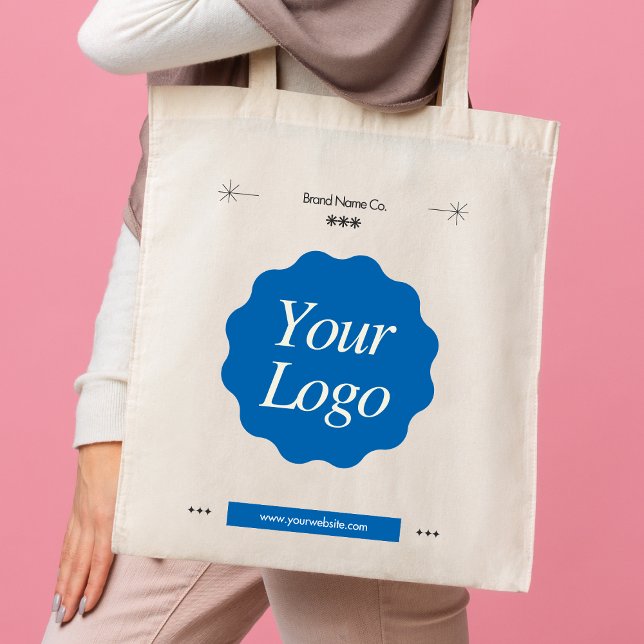 Tote Bag Logo de marque personnalisée | Société professionn ("business logo" "company logo" professional "corporate tote bag" "business tote bag" "logo tote bag")