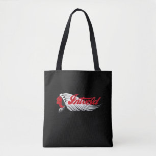 Tote Bag Logo de moto vintage noir