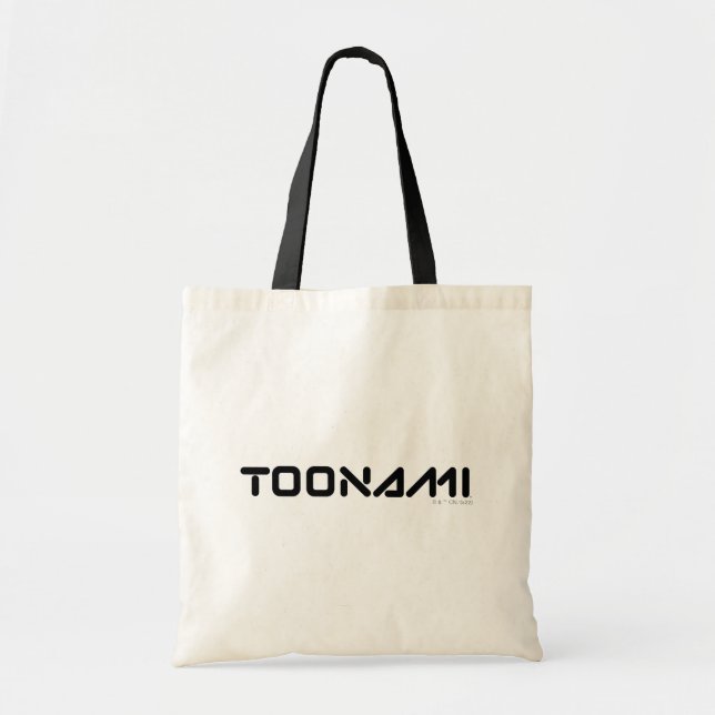 Tote Bag Logo de police numérique Toonami (Devant)