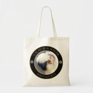 Tote Bag Logo de société de moutons du Valais Blacknose