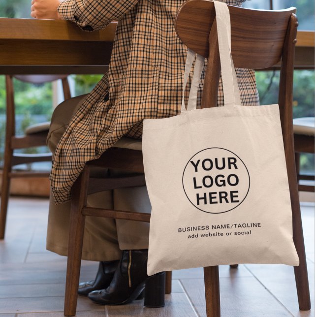Tote Bag Logo d'entreprise de marque promotionnel (Créateur téléchargé)