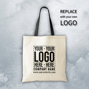 Tote Bag Logo d'entreprise personnalisé Entreprise Cool mod