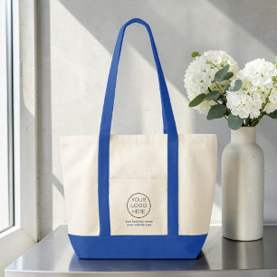 Tote Bag Logo d'entreprise personnalisé minimaliste élégant