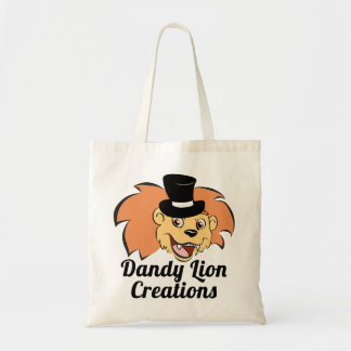 Tote Bag Logo élégant Fourre-tout de créations de lion