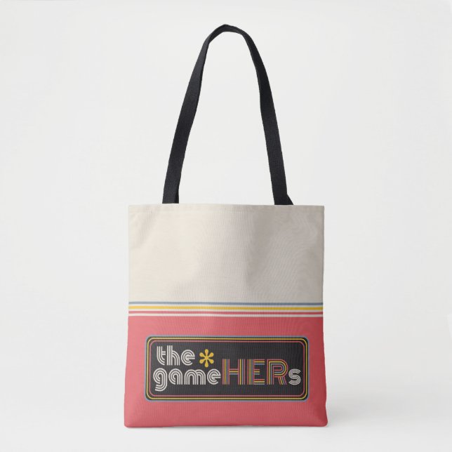 Tote Bag Logo horizontal*gameHERs (Devant)