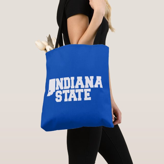 Tote Bag Logo Indiana State (De près)