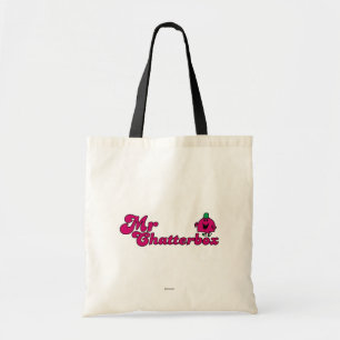 Tote Bag Logo Magenta M. Chatterbox
