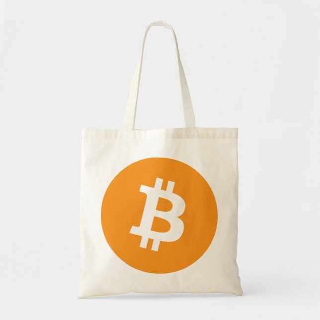 Tote Bag Logo original Bitcoin (BTC) (Devant)