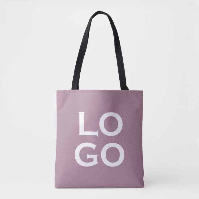 Tote Bag Logo personnalisé de l'entreprise ou de l'entrepri (Devant)