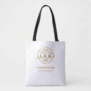 Tote Bag Logo promotionnel Elegant White Business Company