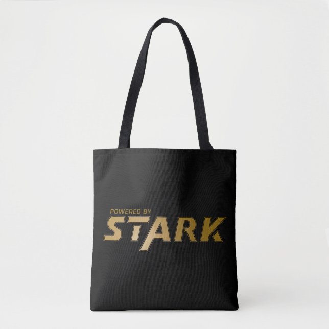 Tote Bag Logo Propulsé par Stark (Devant)