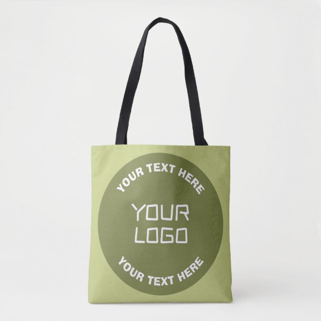 Tote Bag Logo téléchargé ou design & texte modifiable Toute (Devant)